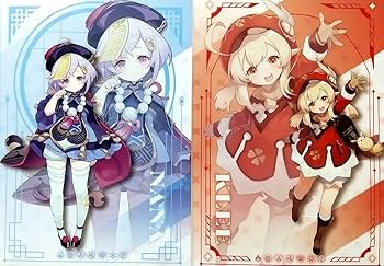 原神 タイトーくじ A賞＋D賞(甘雨)＋F賞(クレー＋七七)＋クリアファイル4個 原神 タイトーくじ A賞＋D賞(甘雨)＋F賞(クレー＋七七)